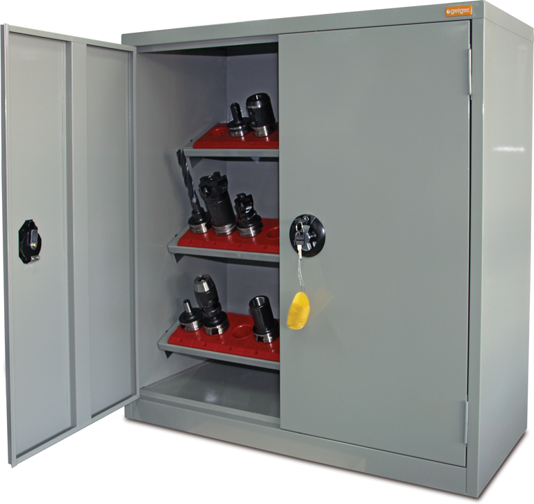 Lockable BT40 Tooling Storage Cabinet